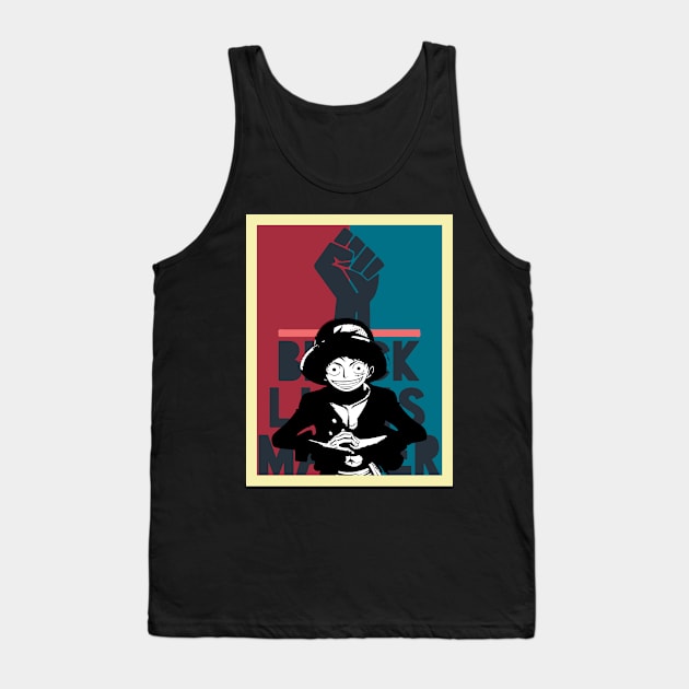 ONE PIECE T-SHIRT FUN T-SHIRT PO010 Tank Top by Huko